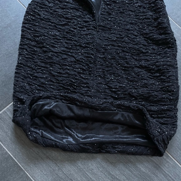 Forever 21 Black Sparkle Strapless Dress - EUC S - Picture 5 of 5